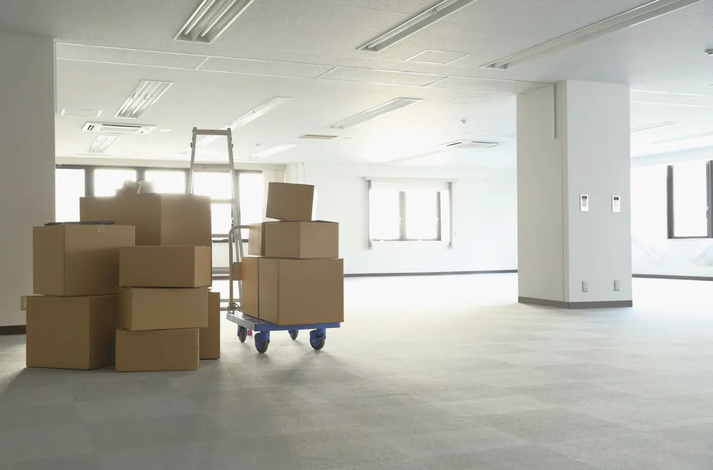 Moving On Main office movers relocating a Utah business