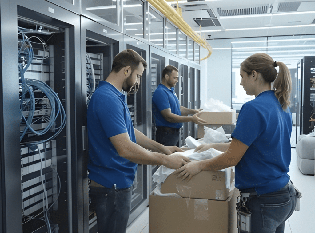 How Commercial Movers Support Data Center Relocations